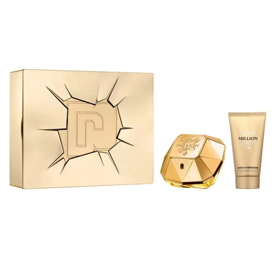 PACO RABANNE LADY MILLION EDP SPRAY 50ML + KÖRPERLOTION 75ML SET