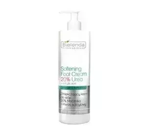 Bielenda Professional Fußcreme zur Hautglättung mit 20 % Urea, 500 ml