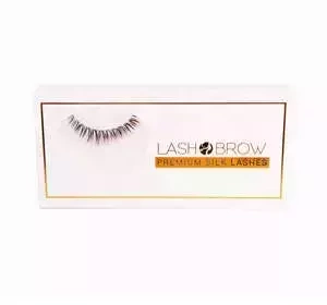 LASH BROW PREMIUM SILK LASHES BE NATURAL KÜNSTLICHE WIMPERN 1 PAAR