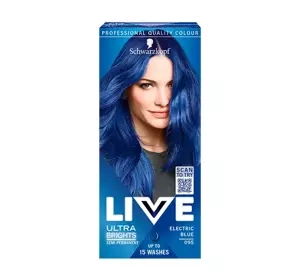 SCHWARZKOPF LIVE ULTRA BRIGHTS OR PASTEL SEMIPERMANENTES HAARFÄRBEMITTEL 095 ELEKTROBLAU