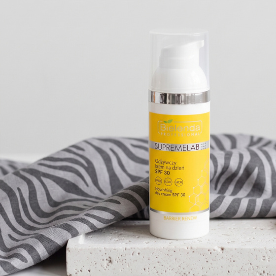 Bielenda Professional Supremelab Barrier Renew pflegende Tagescreme LSF 30 50 ml