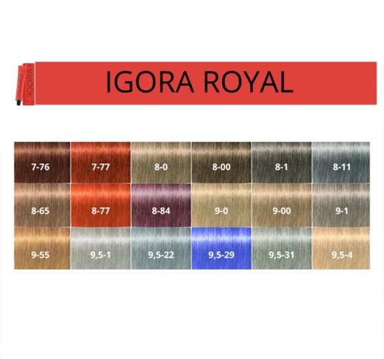SCHWARZKOPF IGORA ROYAL HAARFARBE 9,5-1 60ML