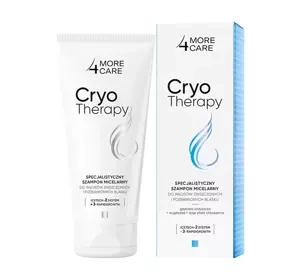 MORE4CARE CRYOTHERAPY MIZELLENSHAMPOO FÜR BESCHÄDIGTES HAAR  200ML