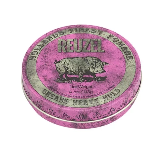 Kliknij na zdjęcie, aby je powiększyć REUZEL PINK GREASE HEAVY HOLD HAARPOMADE 113 G
