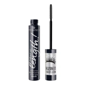 Essence What The Length! Längengebende Wimperntusche 01 Black 10 ml