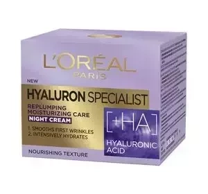 LOREAL HYALURON SPECIALIST ANTI-FALTEN-NACHTCREME 50ML