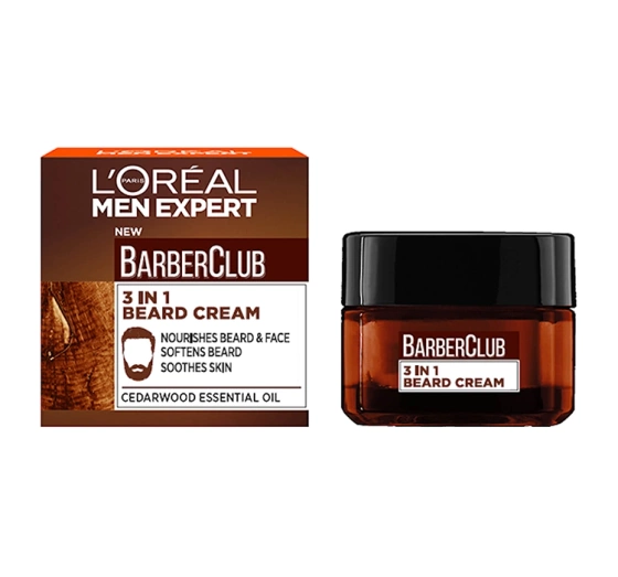 Kliknij na zdjęcie, aby je powiększyć LOREAL MEN EXPERT BARBER CLUB PFLEGENDE BARTCREME 50ML