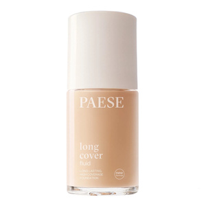 Paese Long Cover Fluid – cremige, deckende Gesichtsgrundierung, neue Formel, 0,5 Ivory, 30 ml