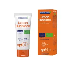 NOVACLEAR URBAN SUNBLOCK SCHUTZCREME FÜR GESICHT SPF50+ FETTIGE HAUT 40ML