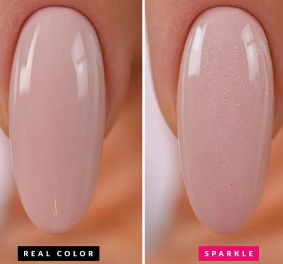 Kliknij na zdjęcie, aby je powiększyć Semilac Top No Wipe Sparkle Diamond Glänzender No-Wipe Top Coat für UV-Lacke 7 ml