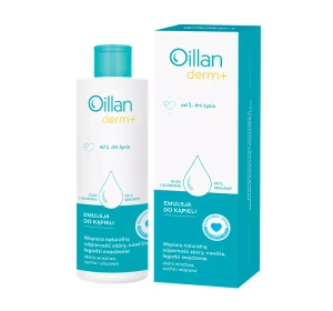 OILLAN DERM+ EMULSION ZUM BADEN FÜR TROCKENE UND ATOPISCHE HAUT 400ML