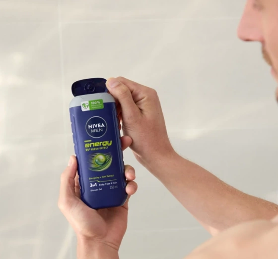 NIVEA MEN ENERGY 24H DUSCHGEL 250ML