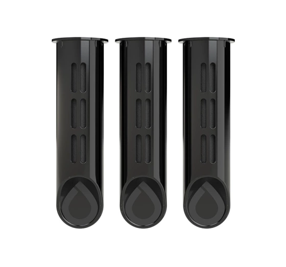 Dafi Aktivkohlefilter für Dafi Soft und Solid Wasserflasche Schwarz 3 Stück