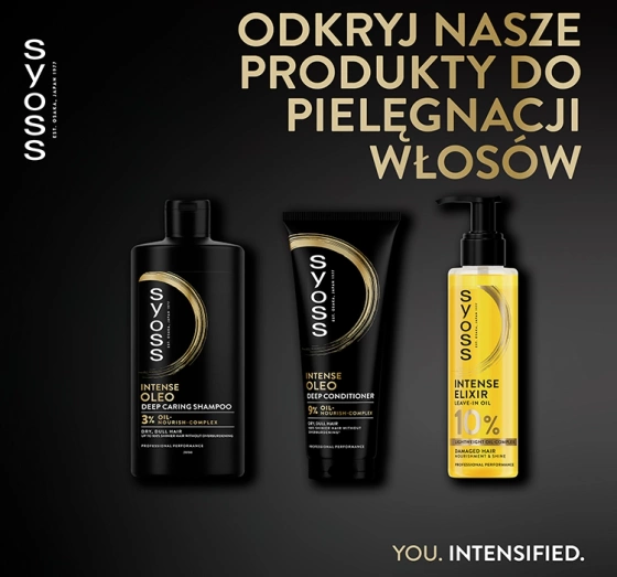 Syoss Oleo Intense Intensiv pflegende Spülung für trockenes und dünnes Haar 250ml