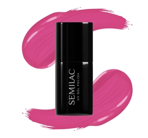 SEMILAC HYBRIDLACK LOVE IS IN THE NAILS 391 RASPBERRY CHARM 7ML