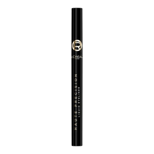 L'Oréal Paris Haute Precision Wasserfester flüssiger Eyeliner im Stift 010 Black Silk / Noir Silk 1 ml