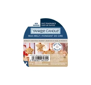 Yankee Candle Duftwachs für Kamin Munich Christmas Market 22g