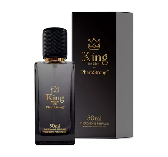 Kliknij na zdjęcie, aby je powiększyć Medica-Group Pherostrong King for Men Parfüm mit Pheromonen für Männer 50ml