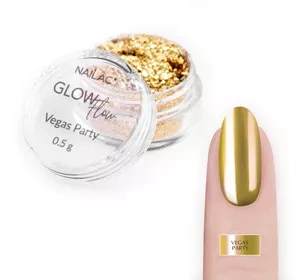NAILAC GOLDENER NAGELSTAUB FÜR VERZIERUNGEN VEGAS PARTY 1G