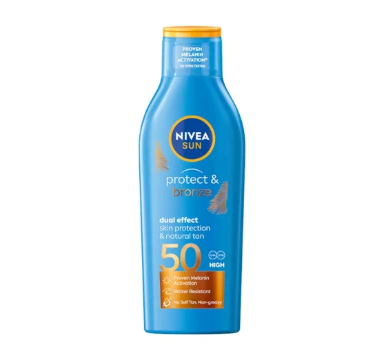 NIVEA SUN PROTECT & BRONZE SONNENLOTION SPF50 200ML