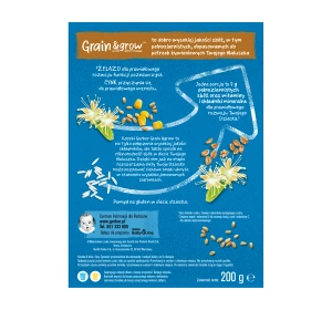 Gerber Grain& Grow 8-Korn-Brei mit Linde für Babys ab 6 Monaten 200g
