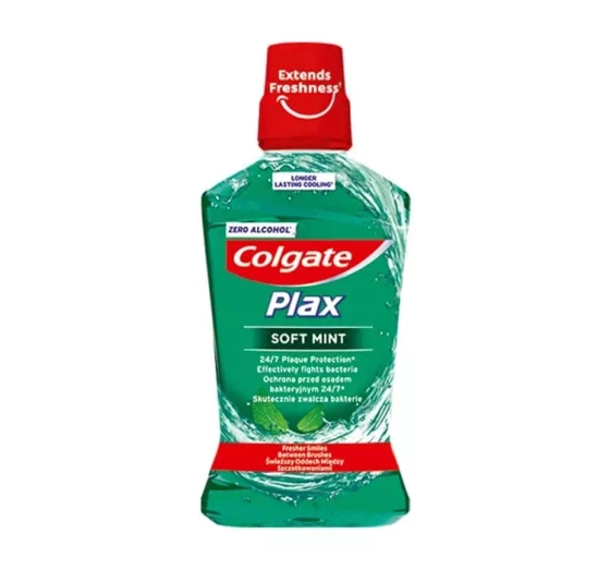Kliknij na zdjęcie, aby je powiększyć COLGATE PLAX MUNDSPÜLUNG SOFT MINT 500ML