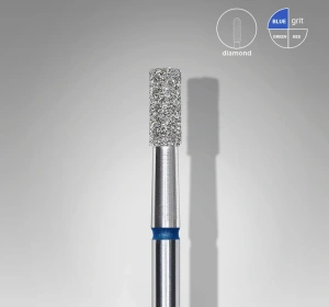 Staleks Pro Expert Diamantfräser Zylinder blau FA20B025/6