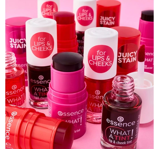 Essence What a Tint! Lippen- und Wangen-Tint-Stick 10 Raspberry Vibes 5 g