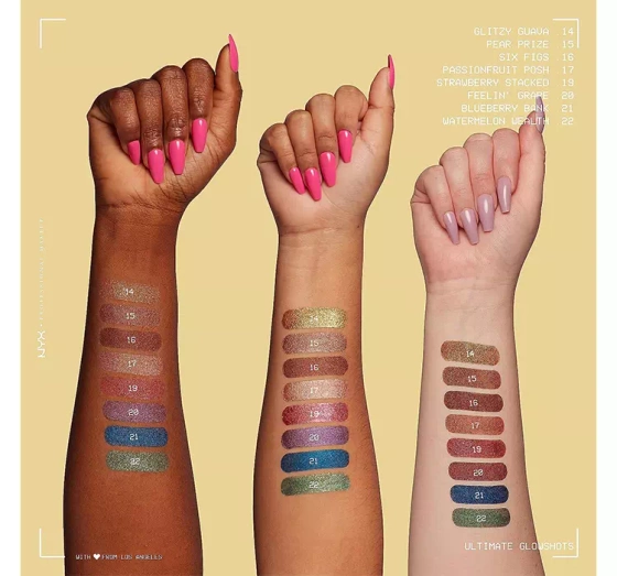 Kliknij na zdjęcie, aby je powiększyć NYX PROFESSIONAL MAKEUP GLOW SHOTS GLÄNZENDER LIDSCHATTEN 15 PEAR PRIZE 7,5ML