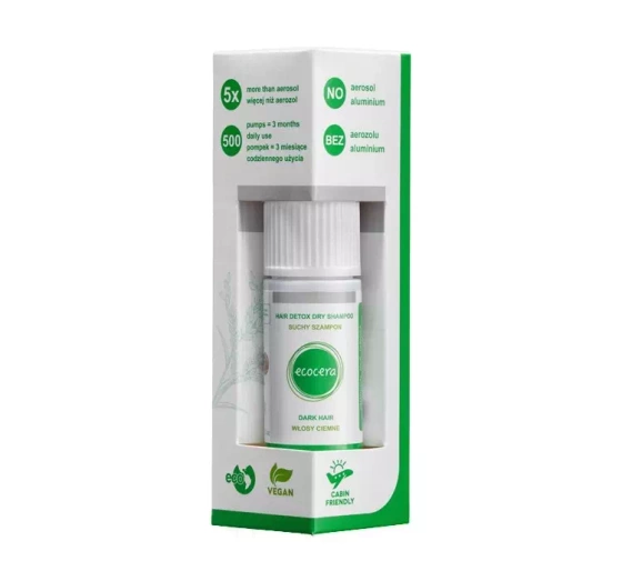 ECOCERA TROCKENSHAMPOO FÜR DUNKLES HAAR 15 G