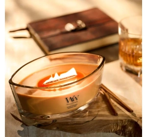 Woodwick Elipse Jar Candle Duftkerze Golden Bourbon 453,6 g