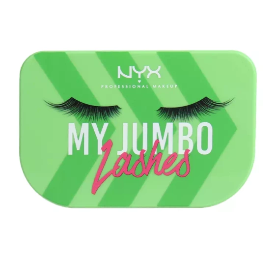 Kliknij na zdjęcie, aby je powiększyć NYX PROFESSIONAL MAKEUP MY JUMBO LASHES BOX FÜR FALSCHE WIMPERN