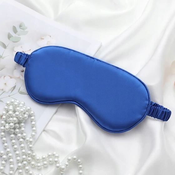 Kliknij na zdjęcie, aby je powiększyć eCarla Satin-Schlafmaske, kobaltblau, OPK10KOB