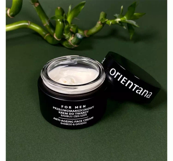 ORIENTANA FOR MEN ANTI-FALTEN-CREME FÜR MÄNNER BAMBUS UND GINSENG 50ML