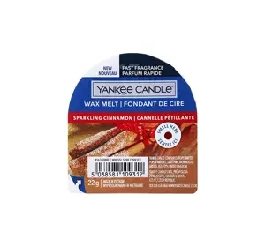 YANKEE CANDLE WAX MELT DUFTWACHS SPARKLING CINNAMON 22G