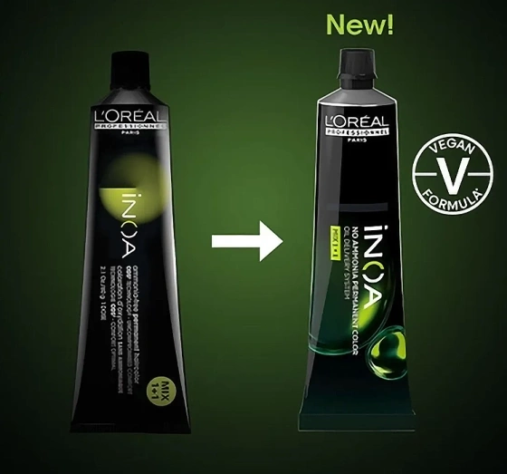 Kliknij na zdjęcie, aby je powiększyć LOREAL PROFESSIONNEL iNOA HAARFARBE OHNE AMMONIAK 8 60G