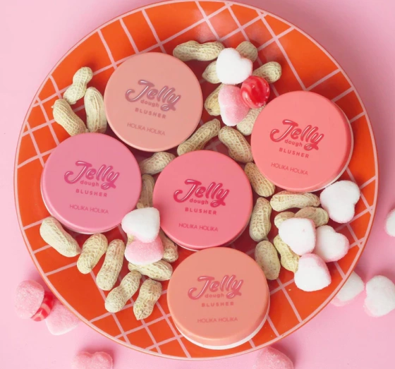 Kliknij na zdjęcie, aby je powiększyć HOLIKA HOLIKA JELLY DOUGH BLUSHER WANGENROUGE 02 GRAPEFRUIT JELLY 4,2G