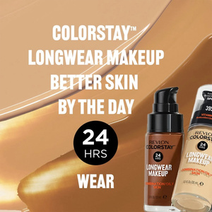 Revlon Colorstay Foundation mit Vitamin E für fettige und Mischhaut, LSF 15, 180 Sand Beige, 30 ml