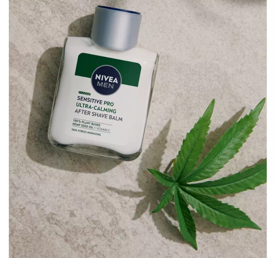 NIVEA MEN Sensitive Pro Aftershave Balsam mit Hanfsamen 100ml