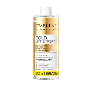 EVELINE GOLD LIFT MIZELLARWASSER FÜR REIFE HAUT 500 ML