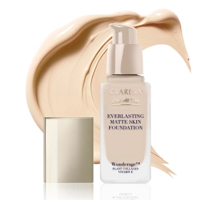 Claresa Care All Day Mattierend-glättende Foundation Vanilla 32 ml