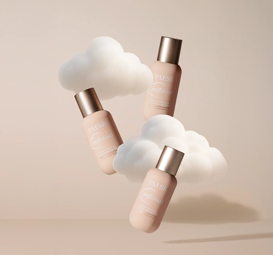 Paese Puff Cloud Glättende Foundation mit SPF20 02N Nude 37 ml