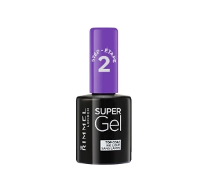 Rimmel Super Gel Gel-Topcoat für Nägel 12ml