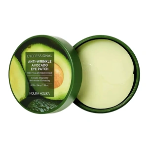 Holika Holika Eyefessional Anti-Wrinkle Eye Patch Hydrogel-Augenpads Avocado 84 g