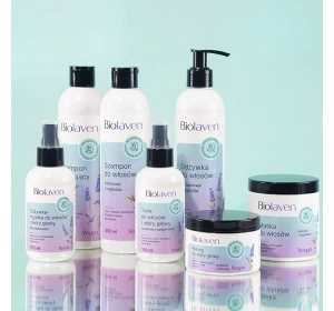 BIOLAVEN ORGANIC SHAMPOO FÜR NORMALISIERUNG UND FEUCHTIGKEITSSPENDUNG 300ML