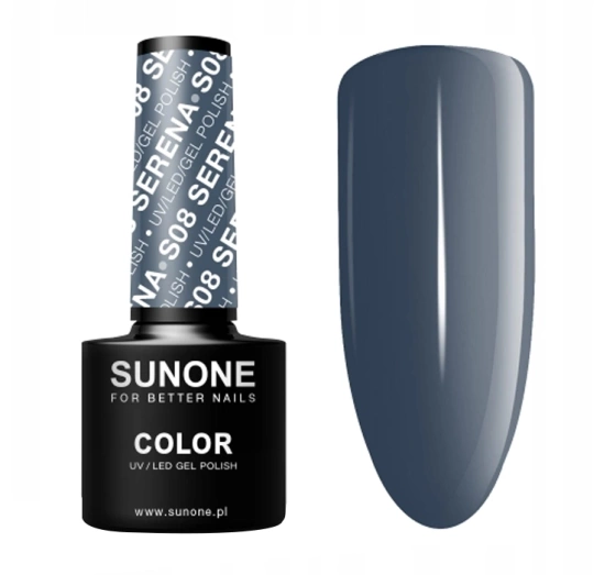 Kliknij na zdjęcie, aby je powiększyć SUNONE COLOR HYBRIDLACK S08 SERENA 5ML