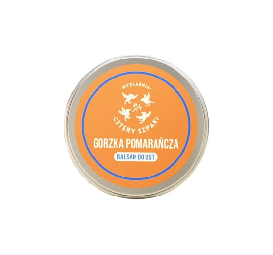 Mydlarnia Cztery Szpaki Lippenbalsam „Bitterorange“ 15 ml