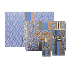 Guess Guess Amore Eau de Toilette Spray 100 ml + 7,5 ml + Kosmetiktasche