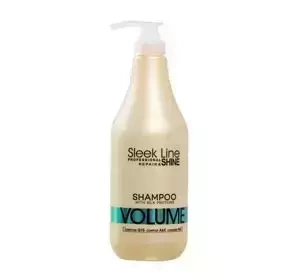 STAPIZ SLEEK LINE VOLUME SHAMPOO ZUR ERHÖHUNG DES HAARVOLUMENS MIT SEIDE 1000ML