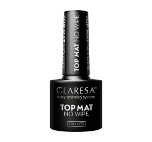 Claresa Top Mat No Wipe Matter Hybrid-Überlack ohne Abwischen 5 ml